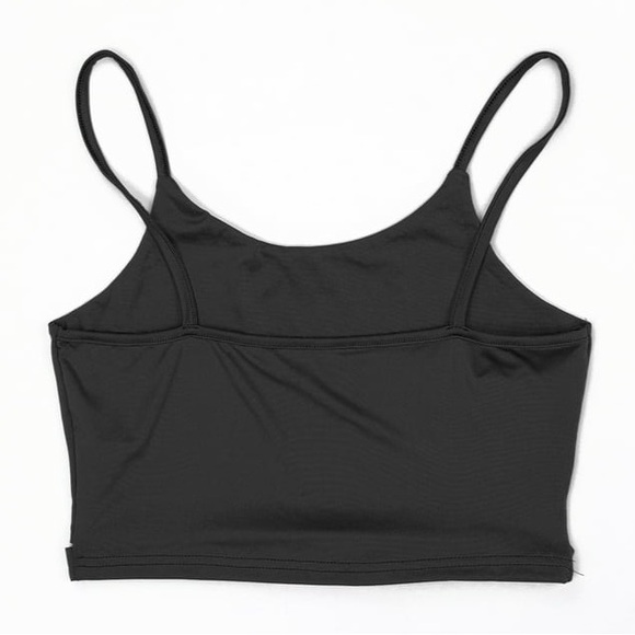 Front Buckle Deep O neck Sleeveless Casual Solid Crop Tank size Medium - Picture 2 of 10